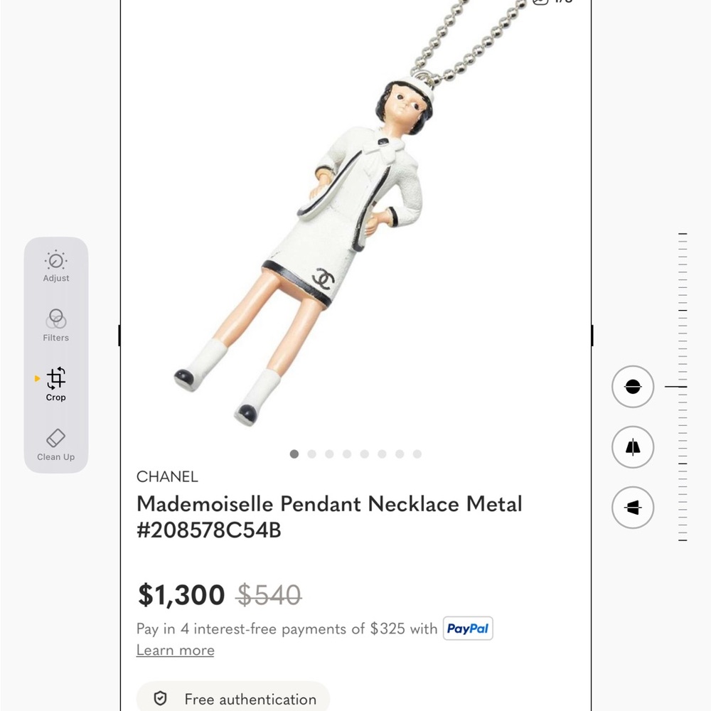 Chanel Coco Doll Necklace Mademoiselle Set - Picture 14 of 14
